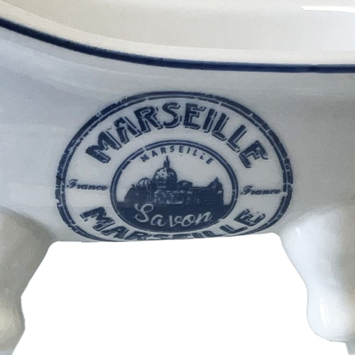 Savon de Marseille bath soap dish
