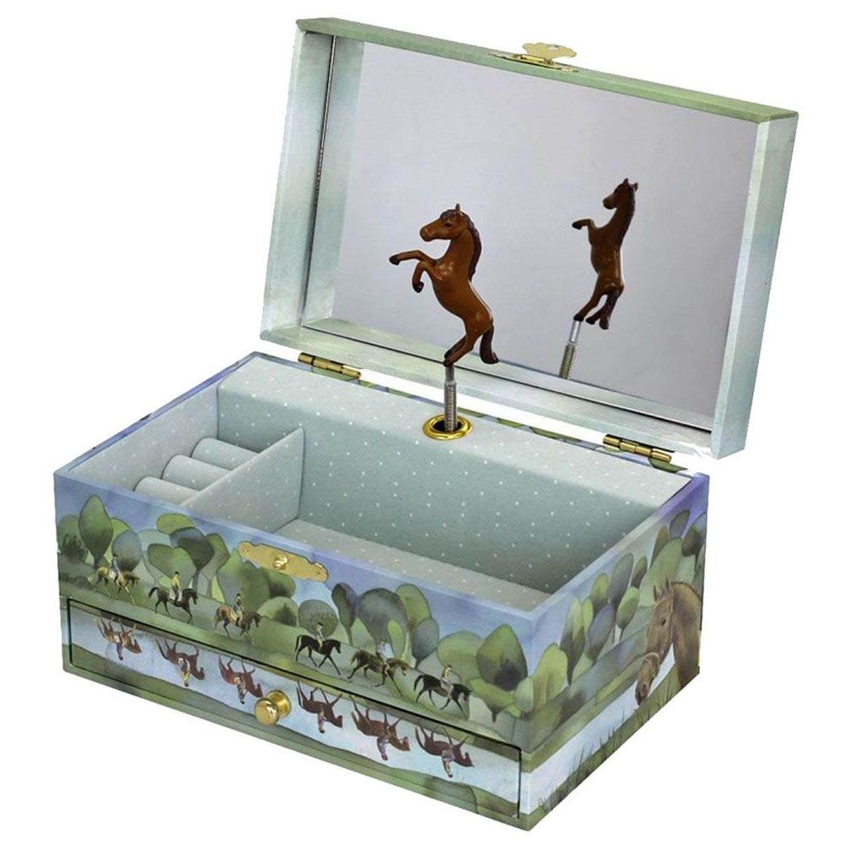Brown Horses jewelry box -  Phosphorescent