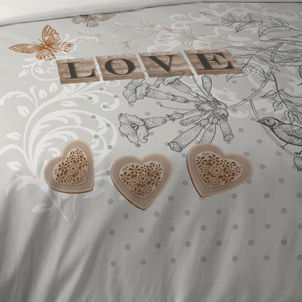 CLEMENCE Charming Dekor Bedclothes 260 x 240 cm