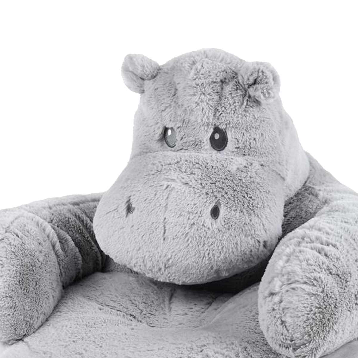 Children's Floor Cushion Pouf - Ethan the Hippopotamus