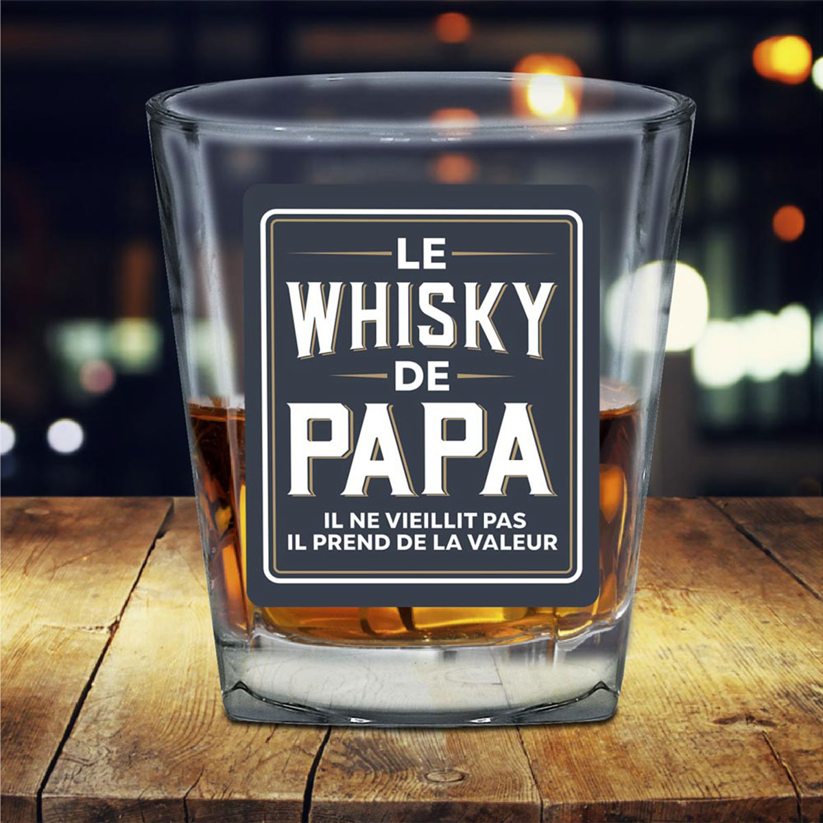 Whiskey glass - le whisky de papa