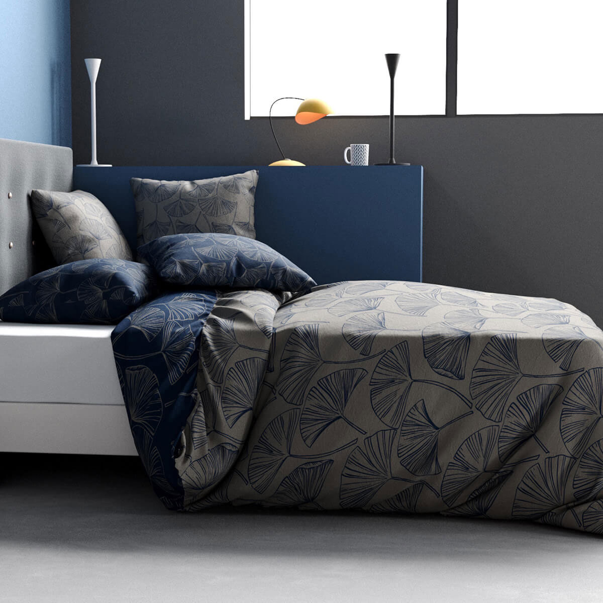 Edo reversible bedding set 220 x 240 cm