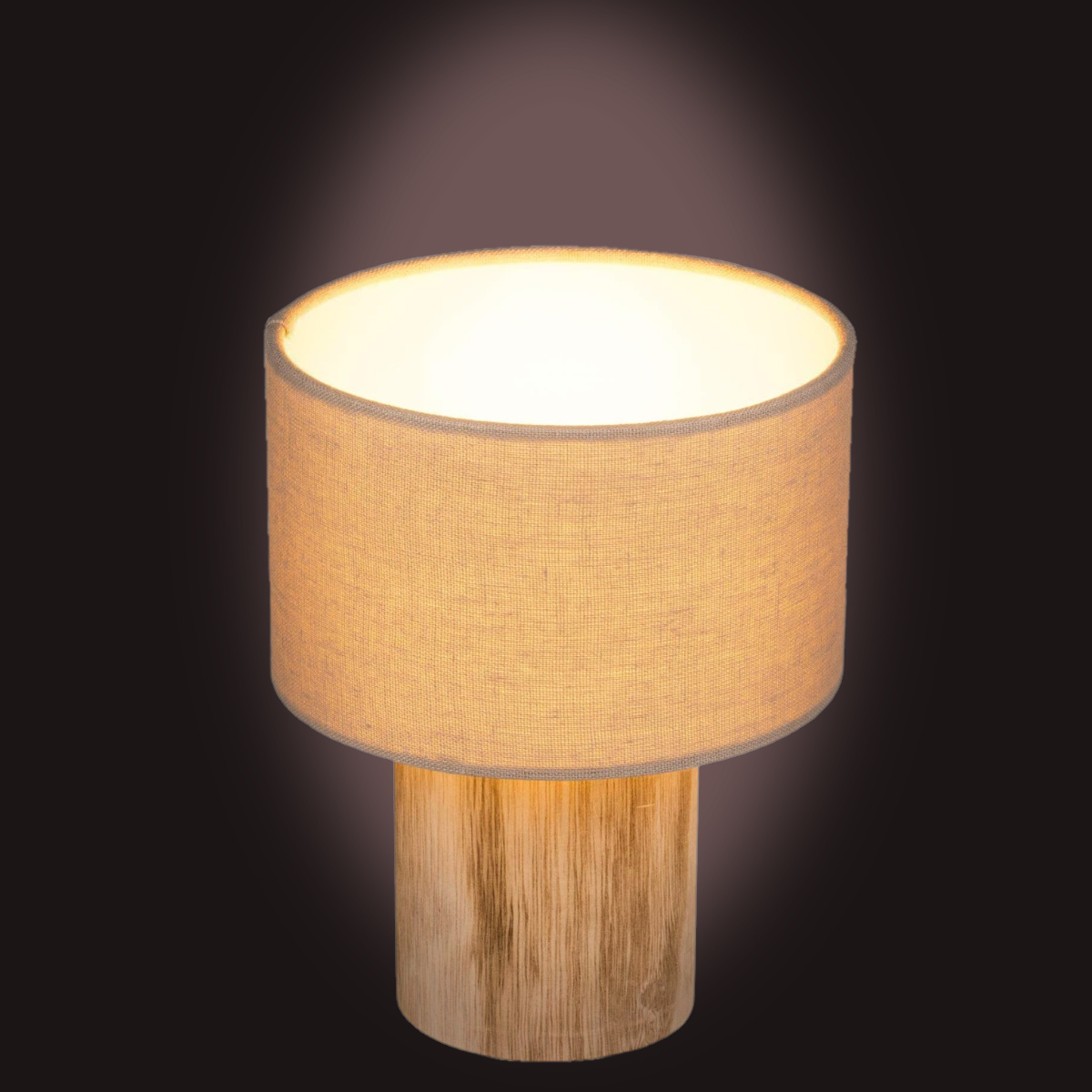 Natural style table lamp