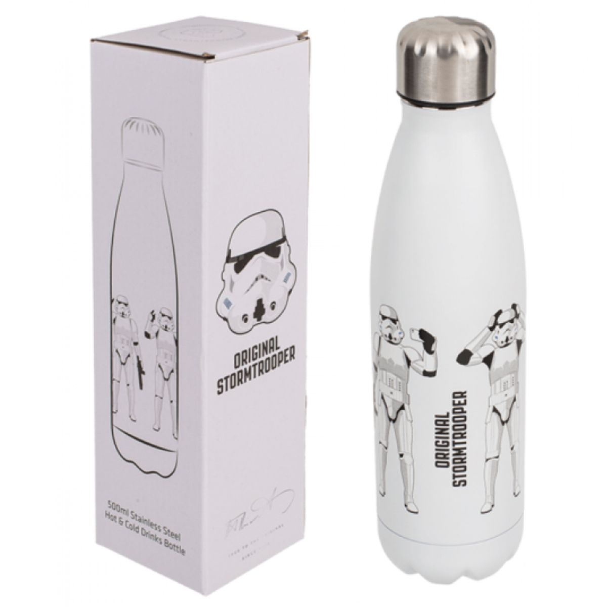 Stormtrooper Star Wars isothermic stainless steel bottle