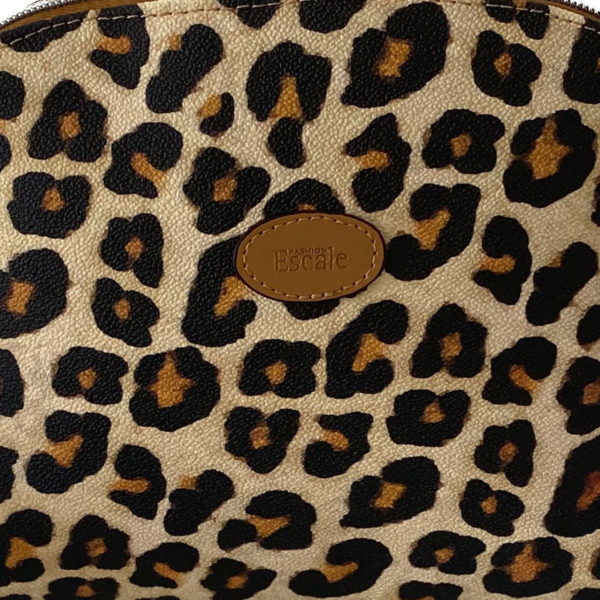 Leopard shoulder bag Made In France