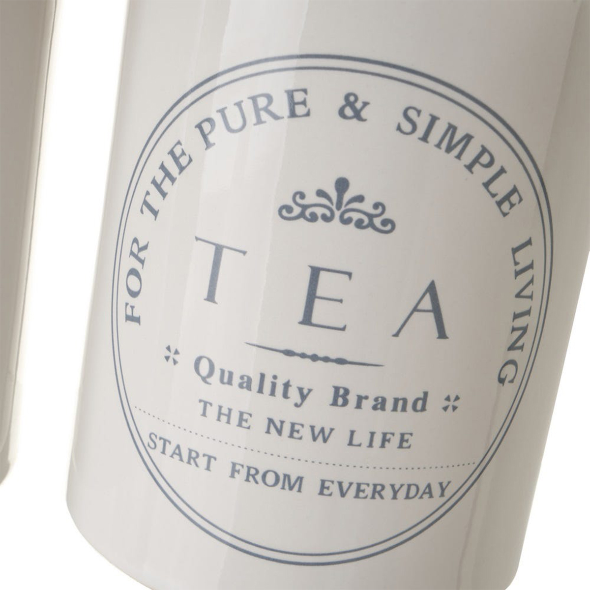 Retro ceramic tea jar