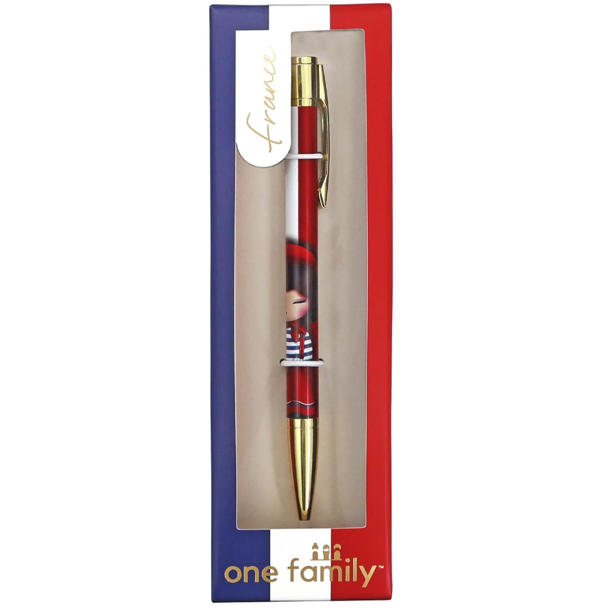France - Gift Box Pen - ONE FAMILY