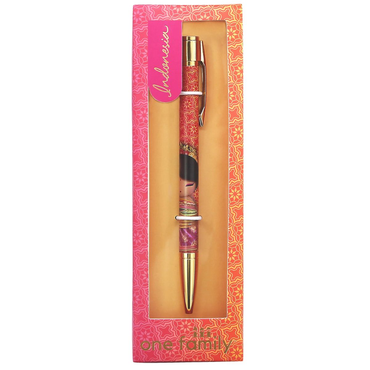 Indonesia - Gift Box Pen - ONE FAMILY