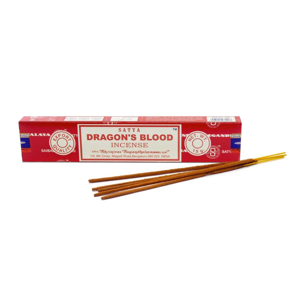 Incense Satya Dragon's Blood - 12 boxes of 15 grams