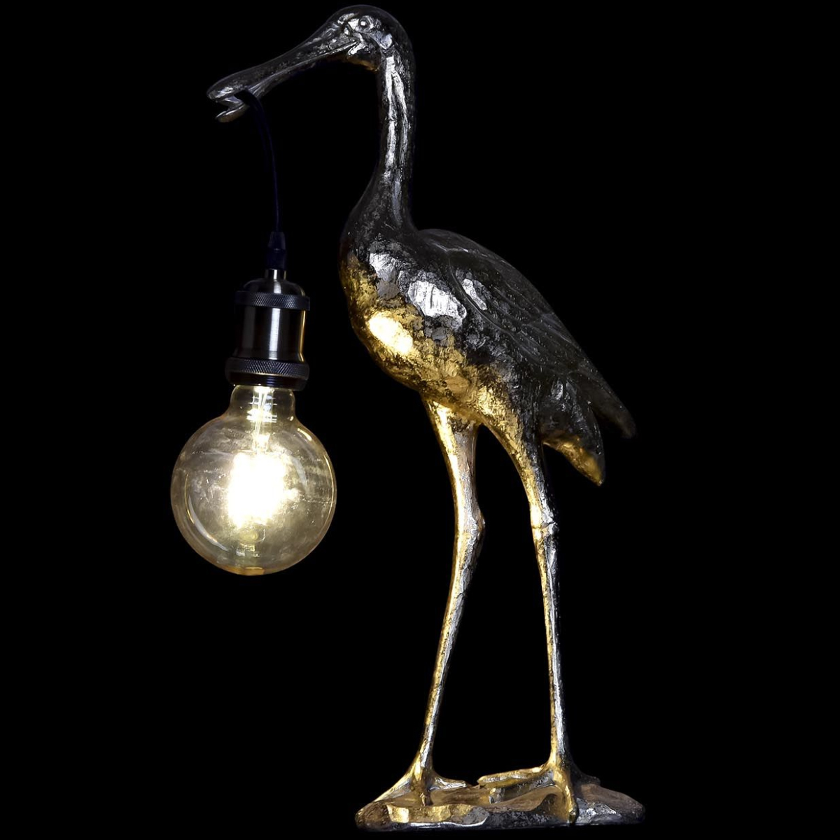 Golden Heron table lamp 48 cm