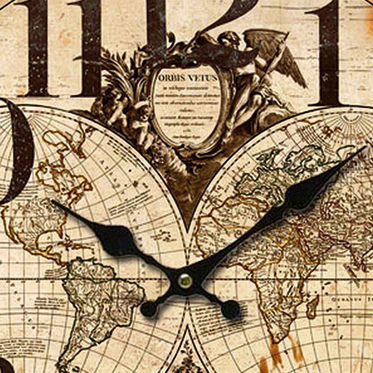 World map pendulum 34 cm