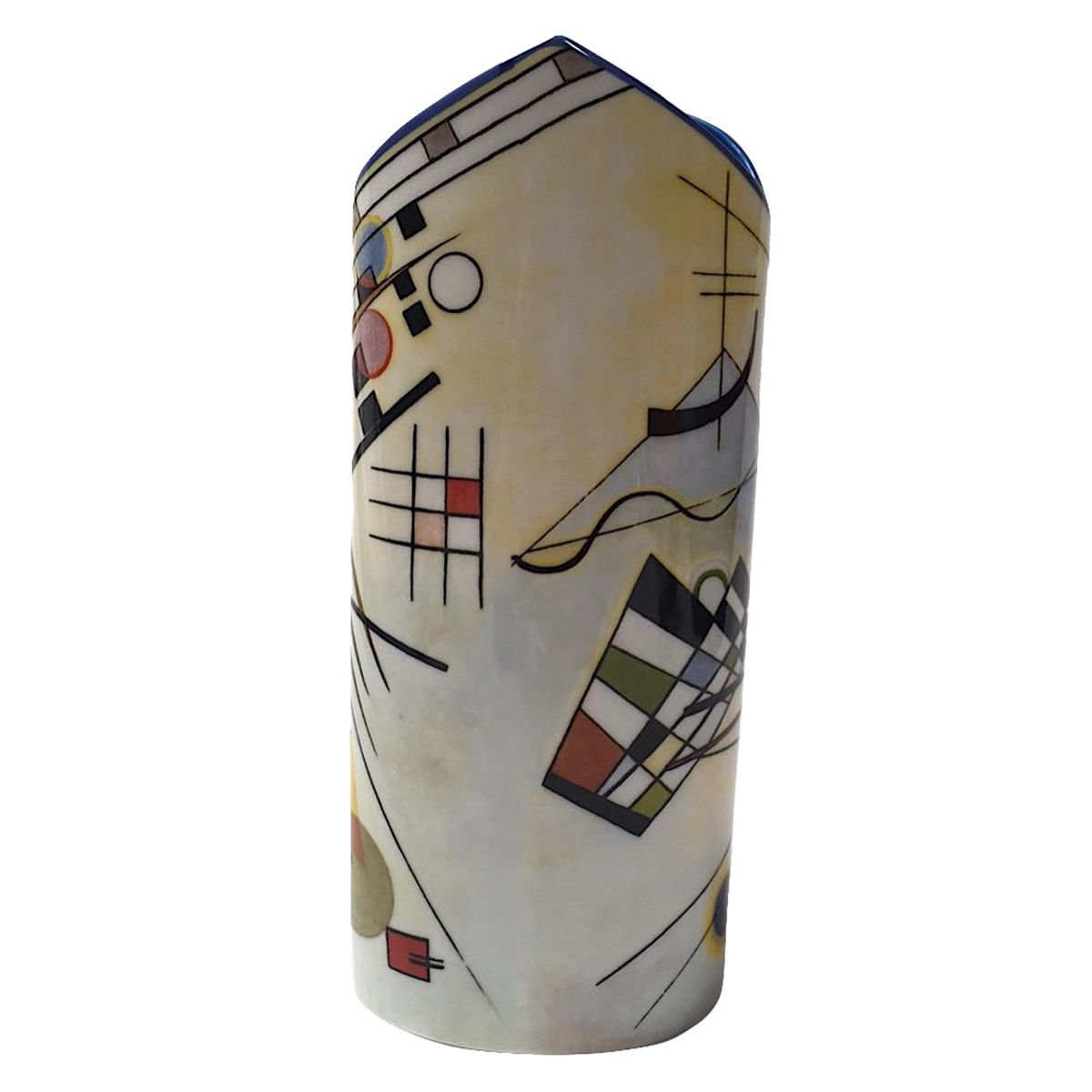 Kandinsky silhouette ceramic vase - Composition VIII