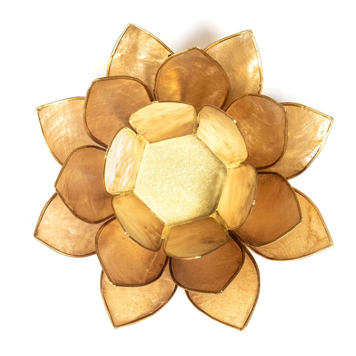 Lotus candleholder light Gold