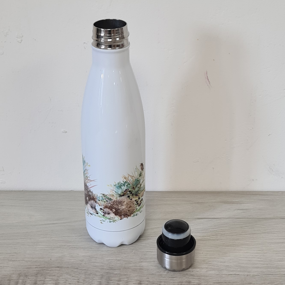 isothermic stainless steel bottle - Hedgehogs by Cbkreation