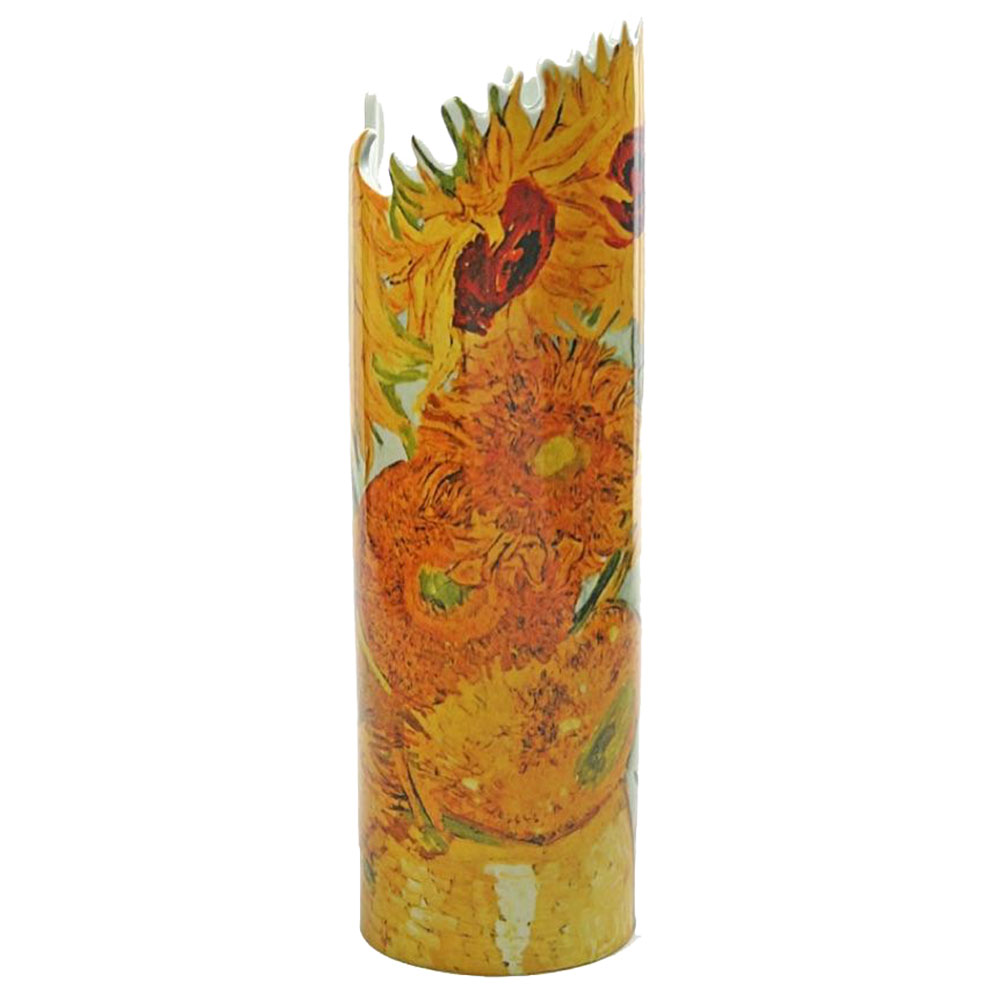 Silhouette d'Art - Ceramic vase VAN GOGH - Sunflowers