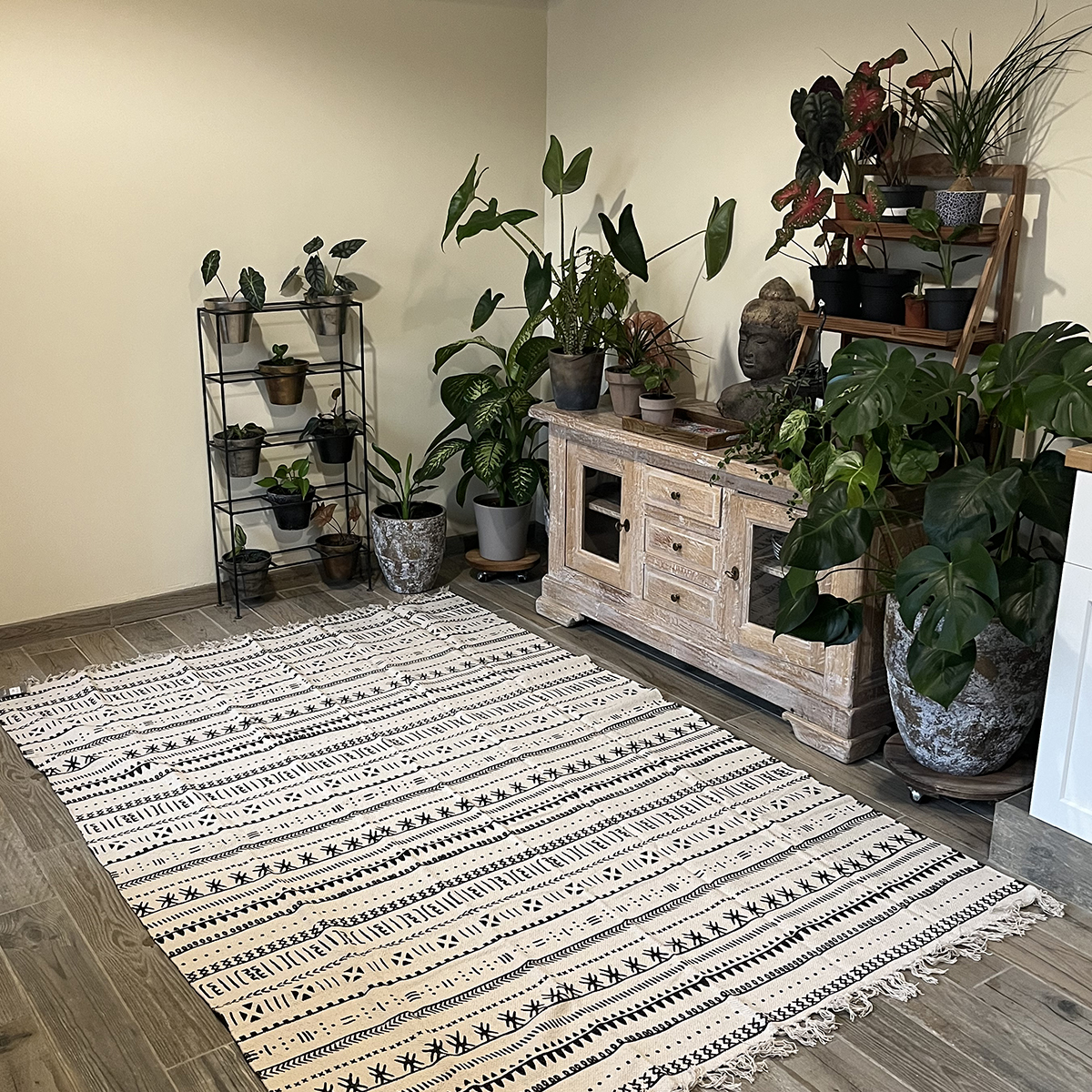Natural floor carpet 170 x 240 cm