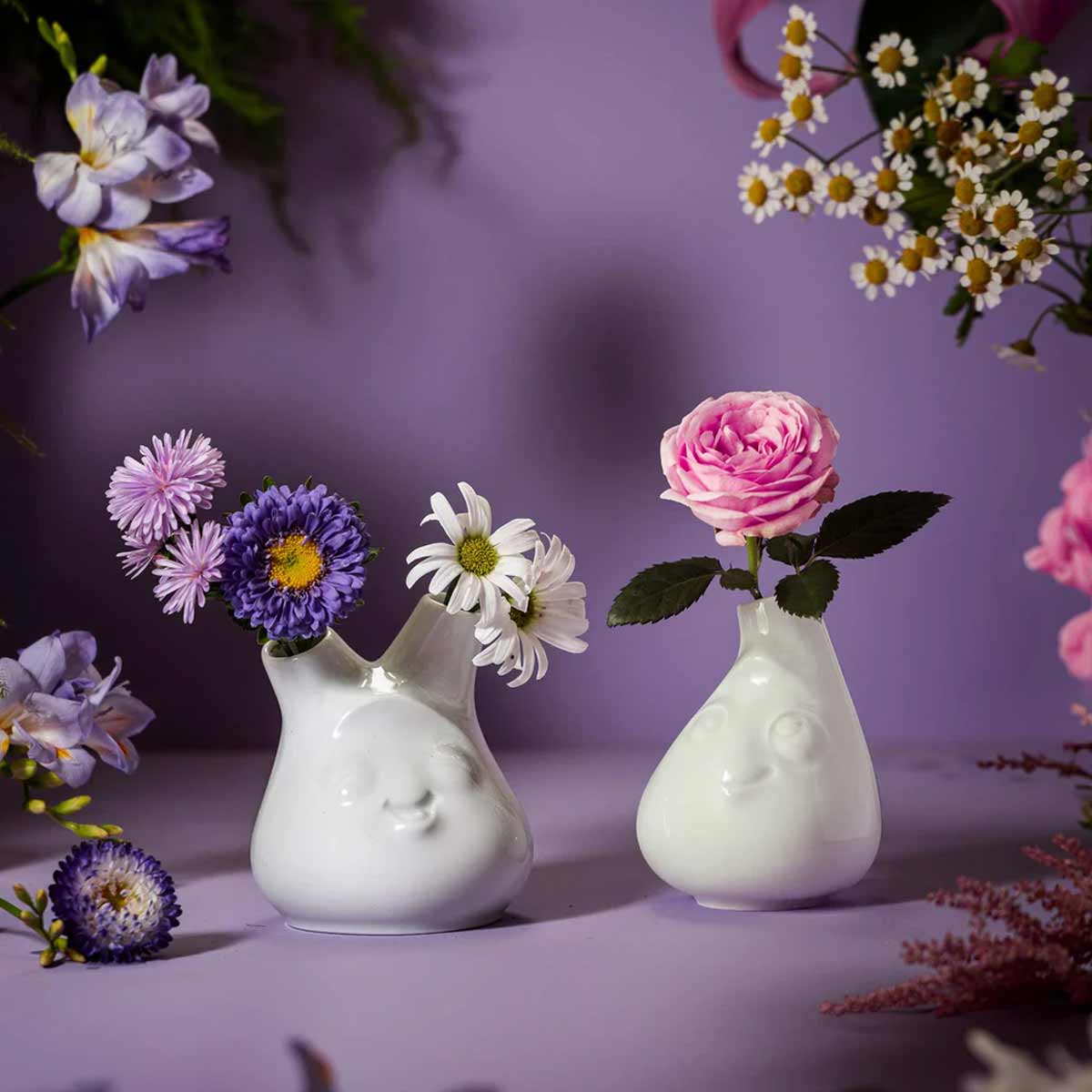 Small Mood Porcelain Vase Tassen - Cute