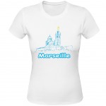 Marseille white Women Tee Shirt
