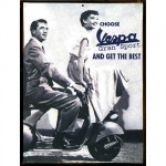 Collection plate metal Vespa Get The Best