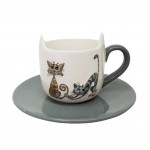 I Love Cats Cup and saucer
