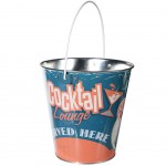 Small Metal Beer Bucket 18 cm - Cocktail Lounge