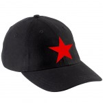 Red Star Adult Cap By Cbkration