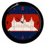 Cambodge clock by Cbkreation