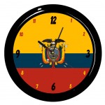 Equateur clock by Cbkreation