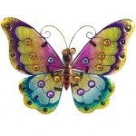 Butterfly wall decoration 21 x 25 cm - Multicolored model