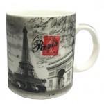 Paris Mug XL - Black and White