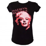 Marilyn Monroe Strass T-shirt