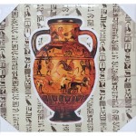 Egyptian pottery Frame canvas