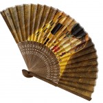Decorative and useful fan Klimt
