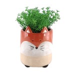 Small Fox-Shaped Pot Cover