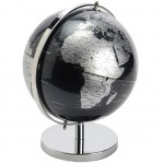 Black and silver globe decoration