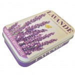 Lavande soap box - soap 10 x 6.5 x 2.8 cm
