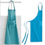 Blue Adult cotton apron
