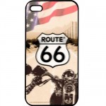 US route 66 case lenticulaire for Iphone 4 sries