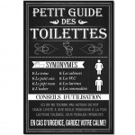 Canvas Frame - Petit Guide des Toilettes