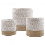 Set of 3 VANUA Cotton Baskets or Planters