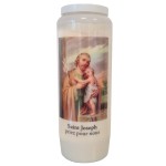 Novena Candle to Saint Joseph