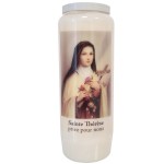 Novena Candle to Saint Therese