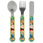 Jake and the Never Land Pirates toddler flatware set