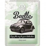 Volkswagen Beetle Large metal plate Deco