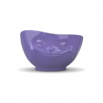 Large hotel porcelain bowl Tassen - Grinning Purple