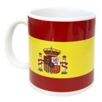 Spain Flag mug  by Cbkreation