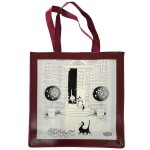 Dubout's Cats Shopping Bag, 40 x 40 cm