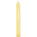 Tinted candle in the mass - Ivory color