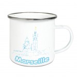 Marseille Enamel mug