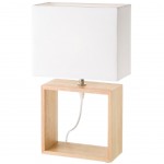 Light wood table lamp - Scandinavian spirit